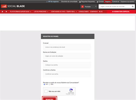 social blade grátis.